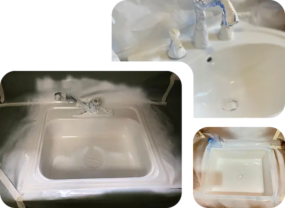 Professional sink refinishing services in  League City,, TX